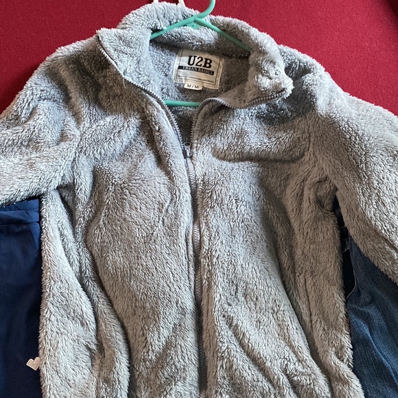 U2B URBAN BASICS SOFT JACKET SIZE MEDIUM 100% POLYESTER - Picture 3 of 7